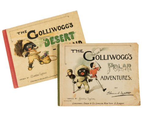 NO RESERVE Upton (Florence K.) The Golliwogg's Desert-Island, first edition, colour illustrations, previous owner's pencil si