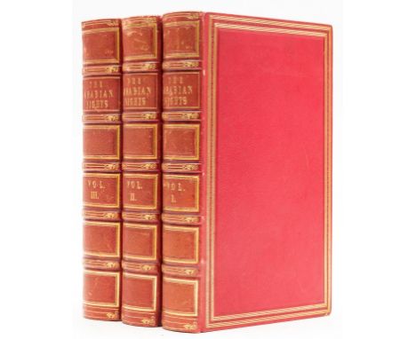 NO RESERVE Bindings.- Lane (Edward William, translator) The Thousand and One Nights, commonly called, in England, The Arabian