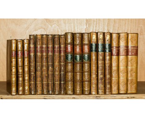 Bindings.- Edgeworth (Maria) Harrington, a Tale; and Ormond, a Tale, 3 vol., first edition, lacking advertisement at end vol.