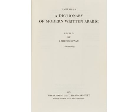 NO RESERVE Armstrong (R. A.) A Gaelic Dictionary, spotting to first and last few leaves, previous owner's ink-stamp to title,