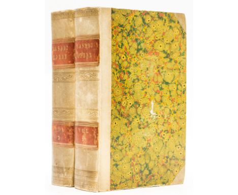 NO RESERVE Fine arts.- Vasari (Giorgio) Opere, 2 vol., double column, engraved portrait frontispiece and 8 plates, offsetting