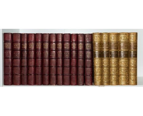 NO RESERVE Bindings.- Gibbon (Edward) The History of the Decline and Fall of the Roman Empire, 12 vol., engraved portrait fro