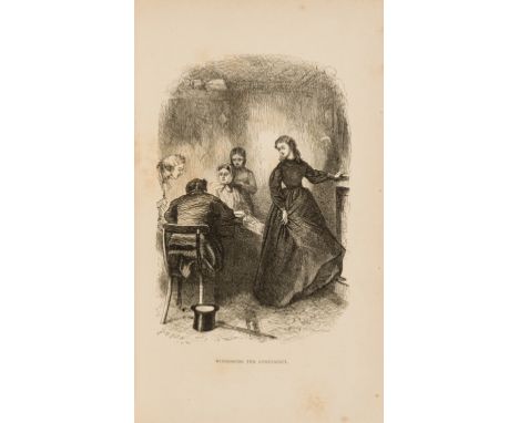 Dickens (Charles) Our Mutual Friend, 2 vol. in 4, first edition in book form, 2 wood-engraved frontispieces and 38 plates by 