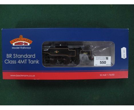 A Bachmann "OO" Gauge/4mm Ref No. 32-360 Class 4MT 2-6-4 Standard Tank Steam Locomotive BR black R/No. 80121, good U/T, boxed