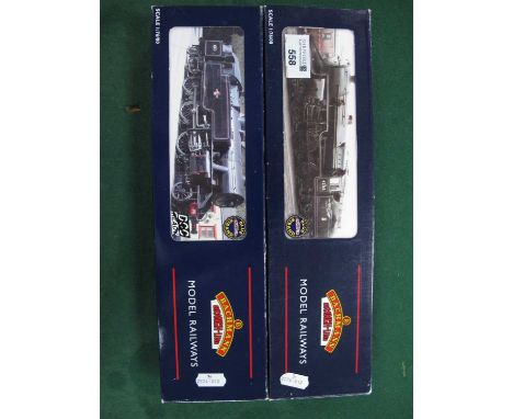 Two Bachmann "OO" Gauge/4mm L.M.S Black Steam Locomotives, a Ref No. 32-875 4-6-2 Fairburn Tank R/No. 2691 and Ref 32-178 2-6