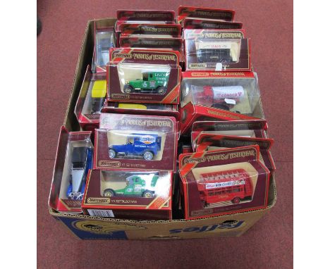 Approximately Fifty Matchbox Models Of Yesteryear Diecast Model Vehicles to include Y-24 1927 Bugatti T44, Y-5 1927 Talbot, b