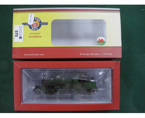 An Oxford Rail "OO" Gauge/4mm Ref o. OR76AR005W 4-4-2 Adams Ast Kent Tank Steam Locomotive, EKR green (weathered) R/No. 5, go