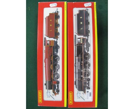 Two Hornby (China) "OO" Gauge/4mm 4-6-2 Steam Locomotives with six wheel tenders, comprising a Ref No. R2311 Duchess Class "C