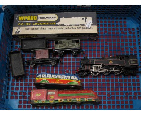 A Wrenn "OO" Gauge/4mm Boxed Ref No. W2205 0-6-0 Steam Tank Locomotive, BR black R/No. 31337 (good-U/T); plus a Hornby Dublo 