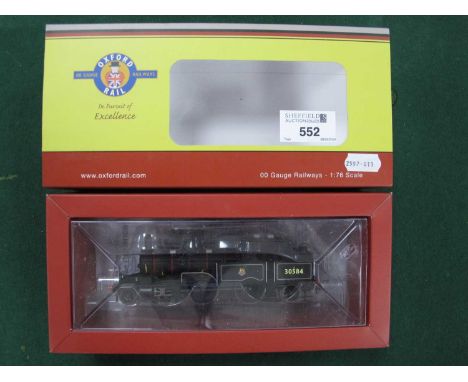An Oxford Rail "OO" Gauge/4mm Class 415 Adams Radial 4-4-2 Tank Steam Locomotive BR black R/No. 30584, good U/T boxed conditi