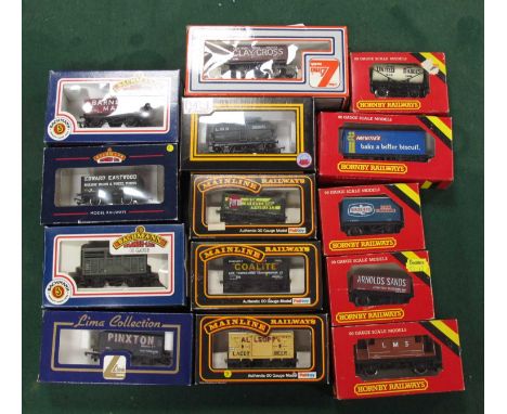 Fourteen "OO" Gauge/4mm Boxed Items of Rolling Stock, comprising Private Owner Coal Wagons (Coalite, Barnsley Main, Claycross