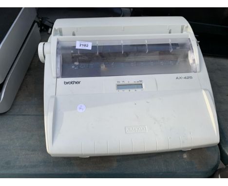 A BROTHER AX-425 TYPEWRITER 