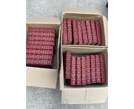 A LARGE COLLECTION OF HARDBACK ENCYCLOPEDIA BRITANNICA 