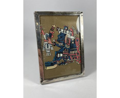 A GEORGE V SILVER PHOTO FRAME, HALLMARKS FOR BIRMINGHAM 1921, MAKER SAMUEL M LEVI, 15 X 10CM 