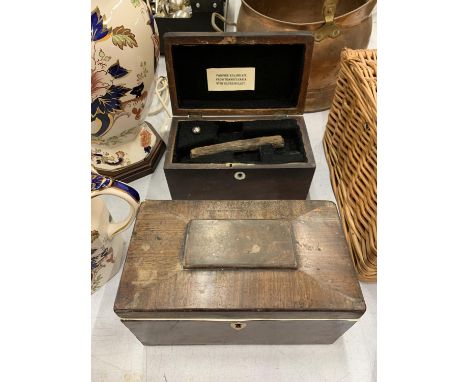 TWO VINTAGE BOXES TO INCLUDE A 'VAMPIRE KILLING KIT' 