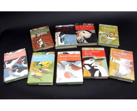 E M NICHOLSON: BIRDS AND MEN, 1951, 1st edition, New Naturalist Series No 17, original cloth, dust-wrapper + JAMES FISHER &am