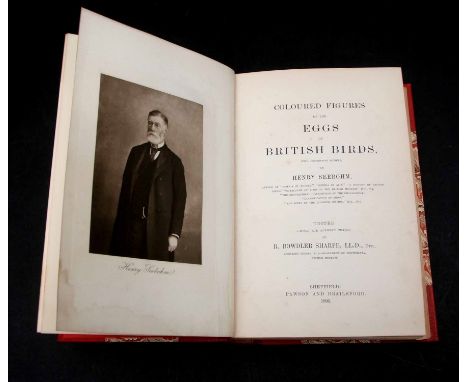 HENRY SEEBOHM: COLOURED FIGURES OF THE EGGS OF BRITISH BIRDS, R Bowdler Sharpe (ed), Sheffield, Porton &amp; Brailsford, 1896
