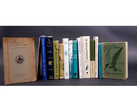 B H RYVES: BIRD LIFE IN CORNWALL, London, Collins, 1948, 1st edition, original cloth, dust-wrapper (tatty) + R D PENHALLURICK
