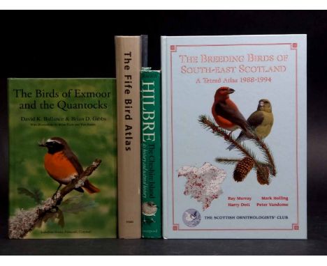 D K BALLANCE AND B D GIBBS: THE BIRDS OF EXMOOR AND THE QUANTOCKS, Falmouth, [2003], limited edition (100), coloured plates, 
