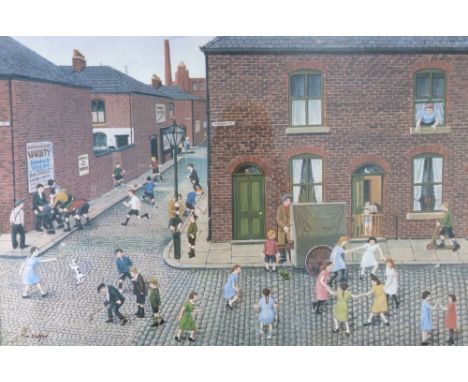 TOM DODSON  ARTIST SIGNED LIMITED EDITION COLOUR PRINT 'When I was ten' (254/500)  signed in pencil and with blind stamp  19 