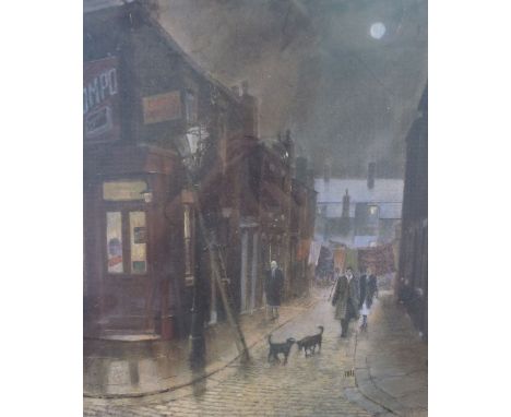 TOM BROWN  TWO ARTIST SIGNED LIMITED EDITION COLOUR PRINTS  'The Lamp lighter' (316/500)  12 1/4" x 10 1/2" (31.1cm x 26.7cm)