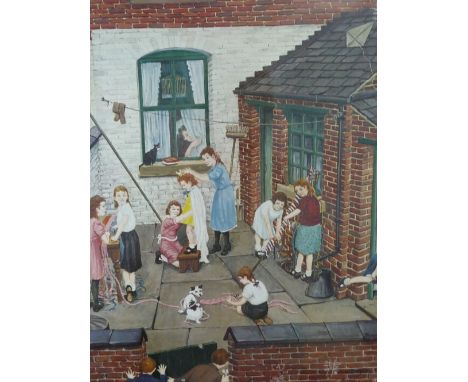 TOM DODSON  TWO ARTIST SIGNED LIMITED EDITION COLOUR PRINTS  Backyard scenes (721/850) and (182/850)  and A SIMILAR ARTIST SI