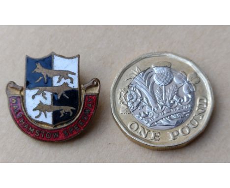 SPEEDWAY - WALTHAMSTOW BUTTONHOLE VINTAGE BADGE
&nbsp;