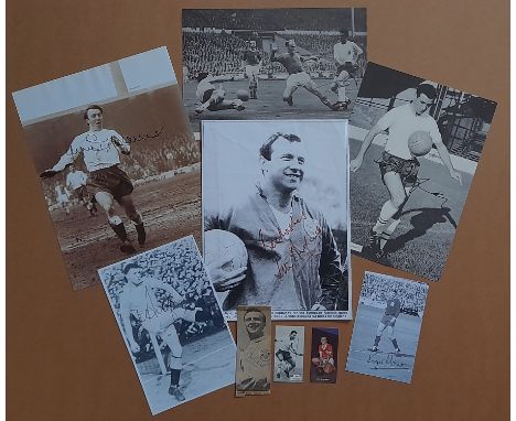 COLLECTION OF AUTOGRAPHED ENGLAND WORLD CUP PLAYERS PICTURES
Various signed pictures of England 1966 World Cup winners in the