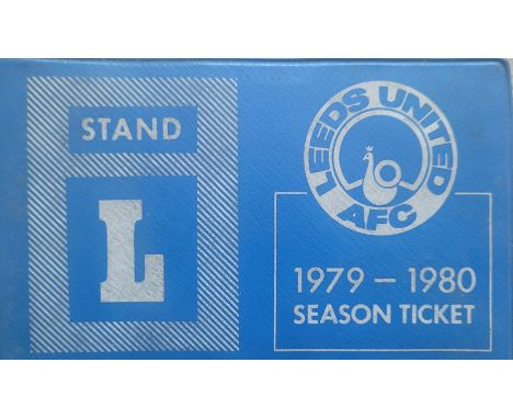 1979-80 LEEDS UNITED SEASON TICKET