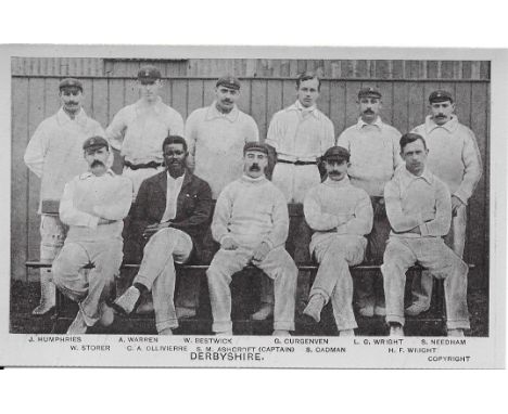 CRICKET ORIGINAL VINTAGE DERBYSHIRE POSTCARD
Good condition for age &amp; Unused
&nbsp;