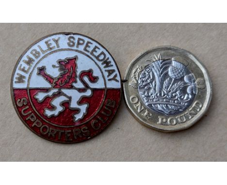 SPEEDWAY - WEMBLEY VINTAGE 1948 BADGE
&nbsp;