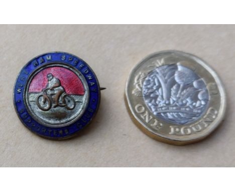 &nbsp;SPEEDWAY - WEST HAM VINTAGE PRE-WAR BADGE
&nbsp;