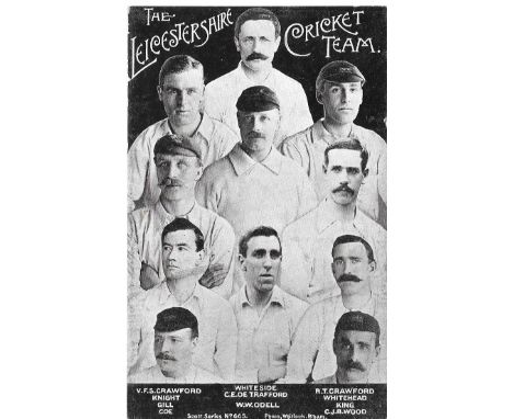 CRICKET ORIGINAL VINTAGE LEICESTERSHIRE POSTCARD
Good condition for age &amp; Unused
&nbsp;