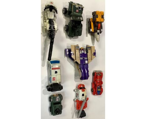 Toys &amp; Juvenalia - a collection of unboxed Habro Takara small scale Transformers figures 