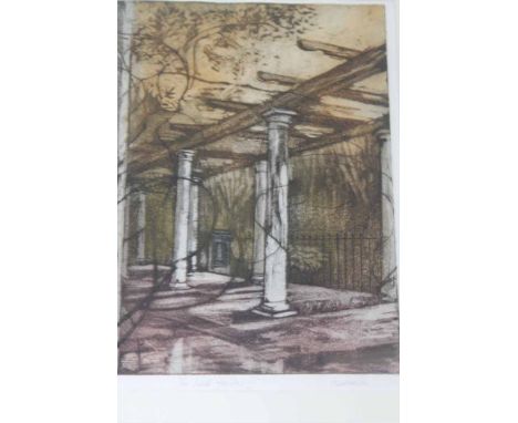 MALLINSON,
THE HILL HARDENS II
colour print, signed in pencil and numbered 3/100
Framed
