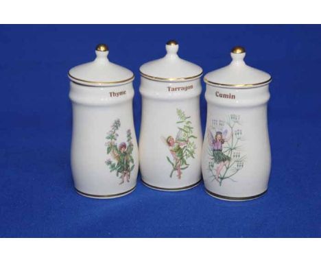 LARGE LOT OF CERAMIC SPICE JARS