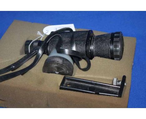 ENBECCO COMPASS BEARING MONOCULAR 7X50
Field 7.1 degree, No.1237, with coated optic, with tripod mount, in original foam, 19c