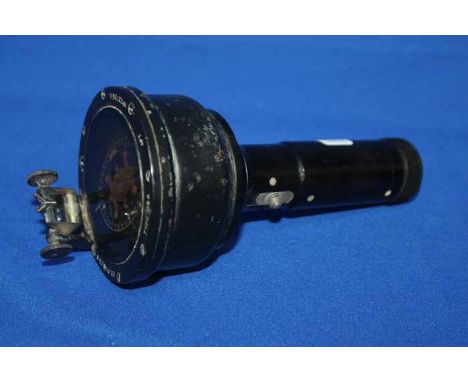 WWII AIR MINISTRY HAND HELD COMPASS
Type 06A, AFT, No. 22726.H, Ref No. 6B/1249, 22cm high