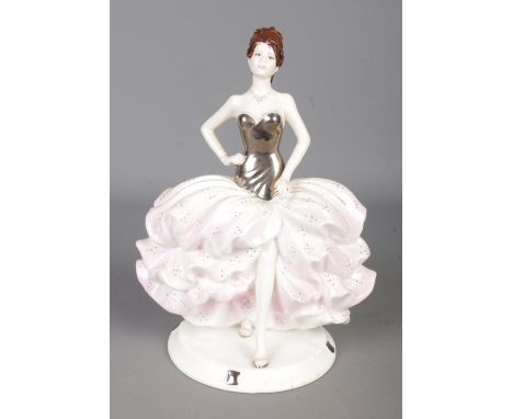 A Coalport limited edition ceramic figure, Star Attraction from the David Shilling Celebration Collection. Number 65/1000. Ap