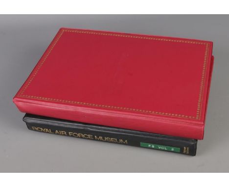 Two albums of RAF signed and multi-signed first flown covers to include several limited edition examples and photos of the va