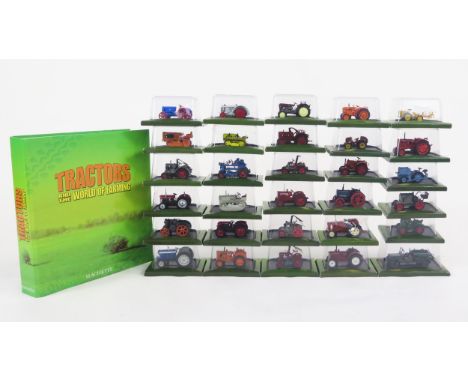 Hachette Tractors And The World of Farming Scale Model Collection, issues 30-59 - as new in boxes with associated magazines i