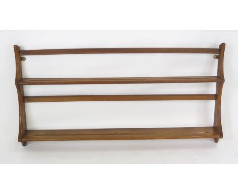 An Ercol Elm Plate Rack, 97(w)x50(h) cm