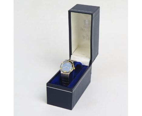 An ETERNA Lady's Quartz Wristwatch, c. 24.1mm case. Needs battery, not tested