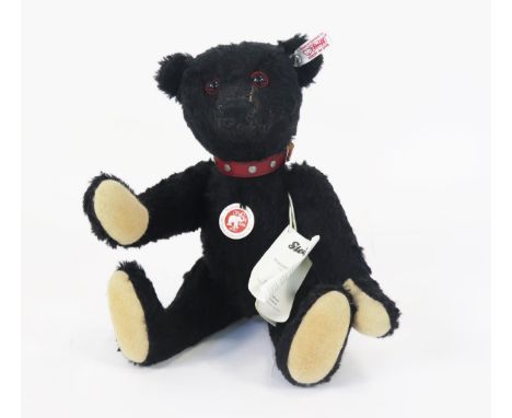 Steiff The Titanic Commemorative Bear, black mohair with growler, white tag limited edition (1912 pieces), 36cm, EAN 664151 -