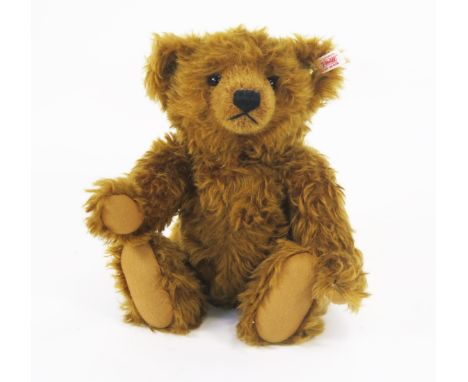Steiff Irish Teddy Bear, reddish brown, white tag limited edition (2000 pieces), 35cm, EAN 660702 - with certificate and ear 