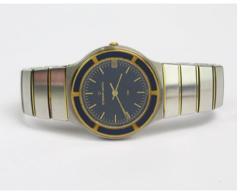 An ETERNA MATIC Gold Club Automatic Wristwatch, 33.65mm case. Running