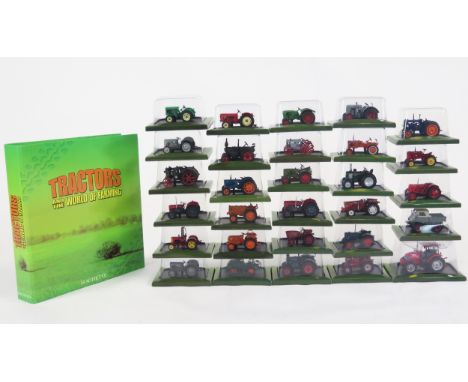 Hachette Tractors And The World of Farming Scale Model Collection, issues 1-29 - as new in boxes with associated magazines in