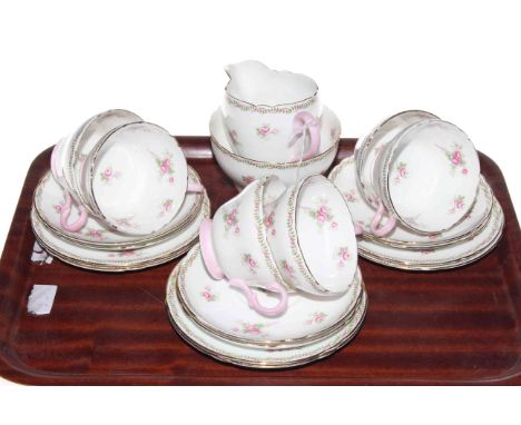 Shelley twenty piece floral tea service