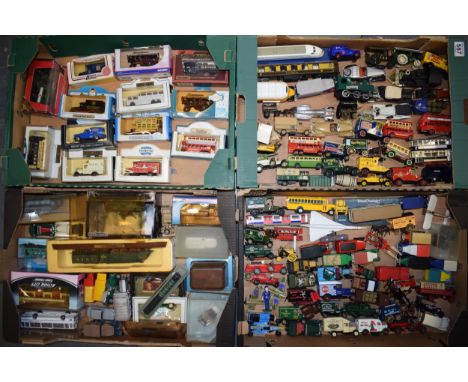 A collection of boxed and unboxed vintage die-cast model vehicles by manufacturers, Corgi, Lledo, Vanguards, Matchbox and sim