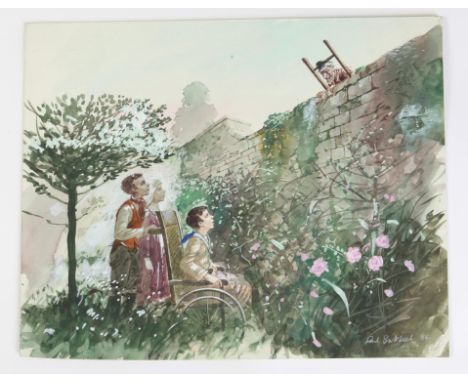   Jackanory, The secret Garden, ill.Paul Birkbeck 1939-2019, written by  Frances Hodgson Burnett read by Rosalind Ayers, Coli